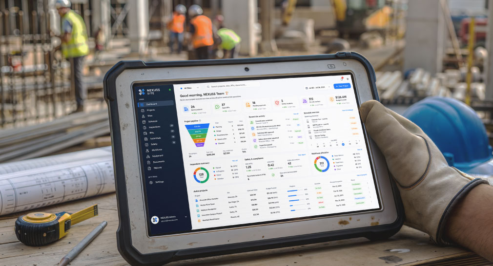 NEXUSS Site construction management platform