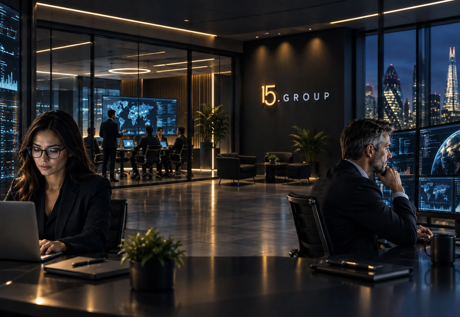 BUILDING <span class="mil-accent">BUSINESSES</span> AROUND TECHNOLOGY